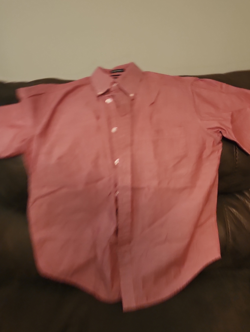 St. John's Bay Men's Button-Down Shirt in Rose